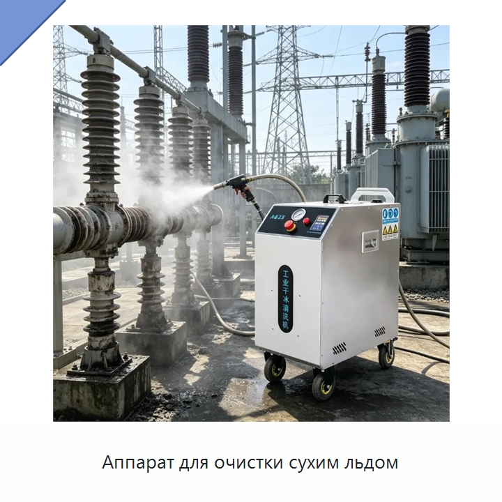 Аппарат для очистки сухим льдом — Специальное уборочное оборудование