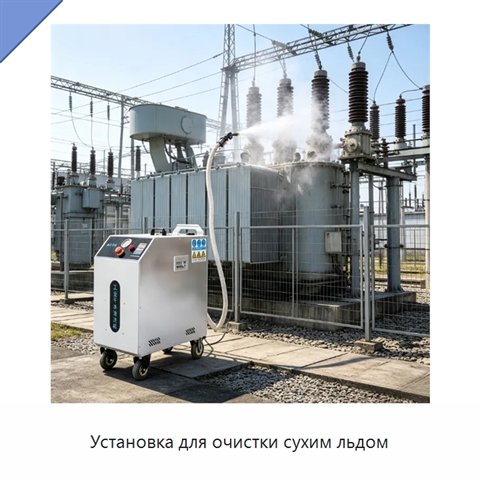Установка для очистки сухим льдом