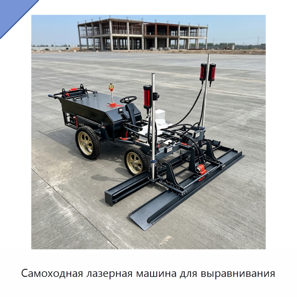 Самоходная лазерная машина для выравнивания — Оборудование для работы с бетоном
