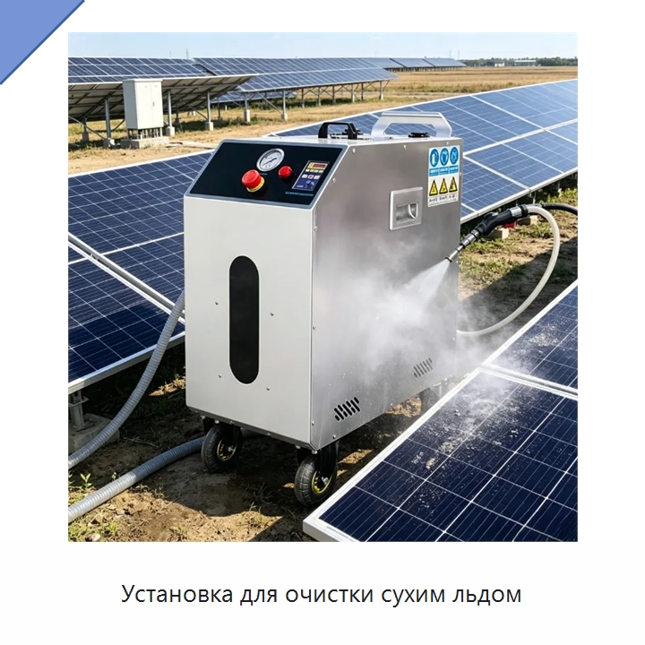 Установка для очистки сухим льдом — Специальное уборочное оборудование