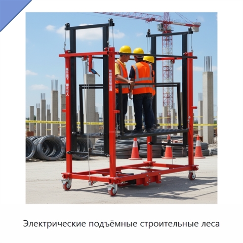 Электрические подъёмные строительные леса