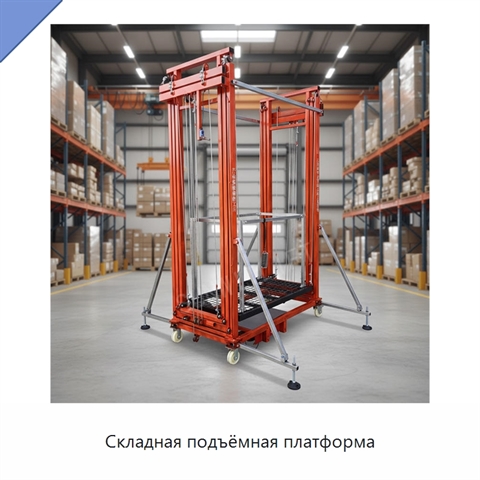 Складная подъёмная платформа