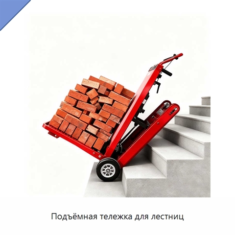 Подъёмная тележка для лестниц