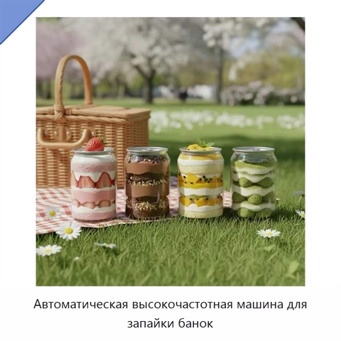 Автоматическая высокочастотная машина для запайки банок