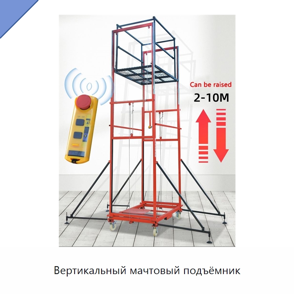 Вертикальный мачтовый подъёмник — Подъемные столы