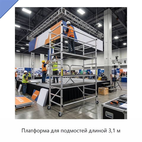 Платформа для подмостей длиной 3,1 м