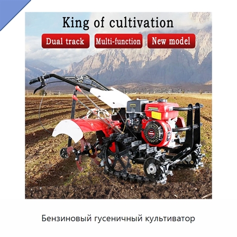 Бензиновый гусеничный культиватор