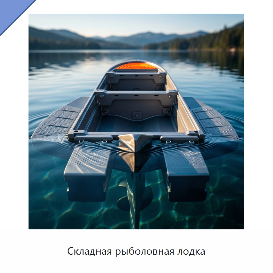 Складная рыболовная лодка — Специальное подъемно-транспортное оборудование