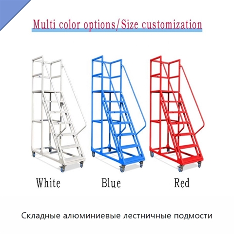 Складные алюминиевые лестничные подмости