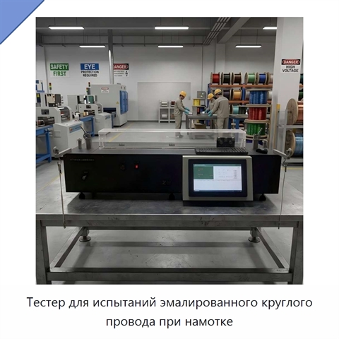Тестер для испытаний эмалированного круглого провода при намотке