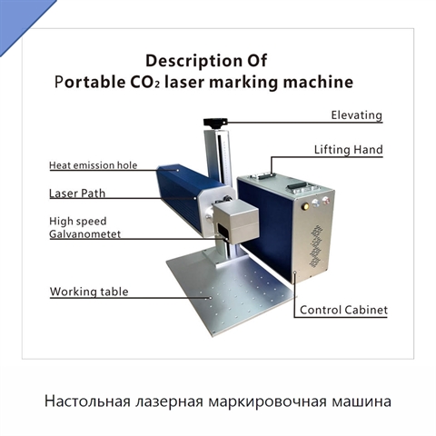 Настольная лазерная маркировочная машина