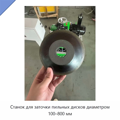 Станок для заточки пильных дисков диаметром 100–800 мм