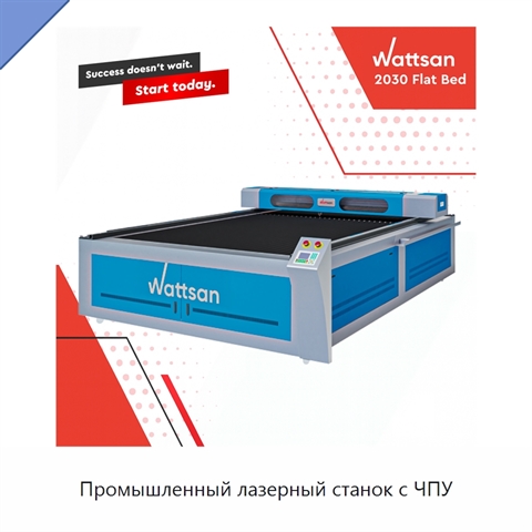 Промышленный лазерный станок с ЧПУ