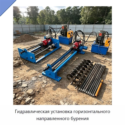 Гидравлическая установка горизонтального направленного бурения