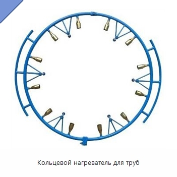 Кольцевой нагреватель для труб