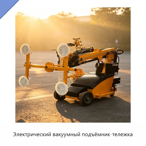 Электрический вакуумный подъёмник-тележка