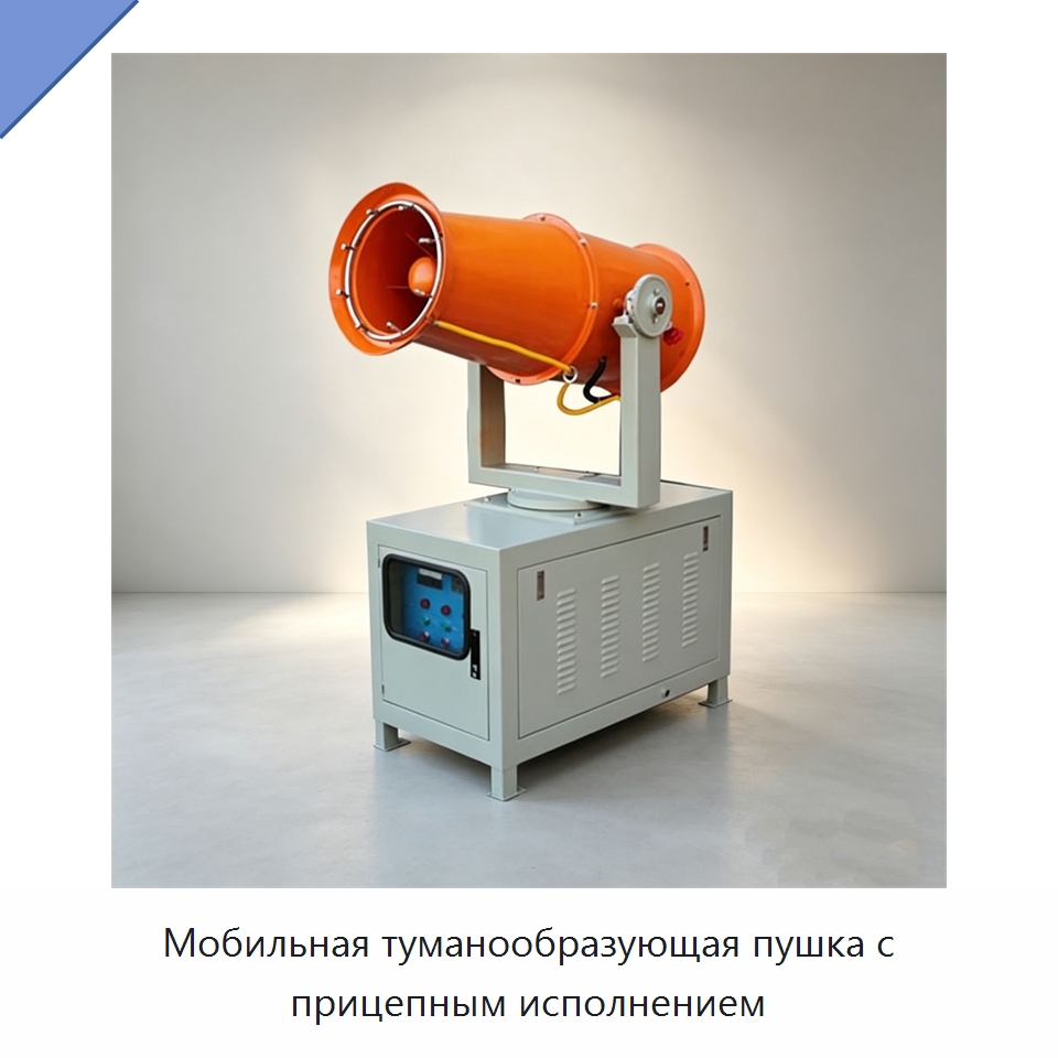 Мобильная туманообразующая пушка с прицепным исполнением — Сельскохозяйственные опрыскиватели