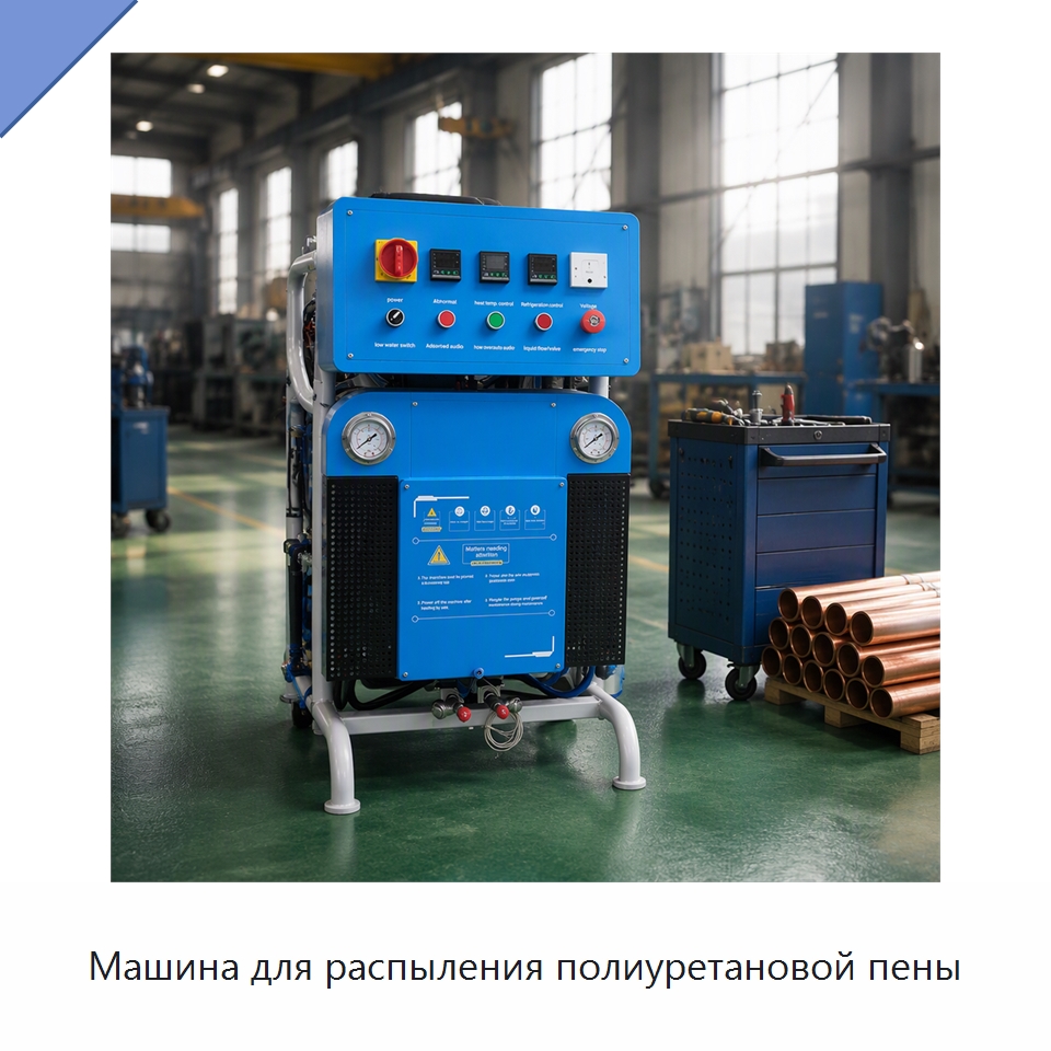 Машина для распыления полиуретановой пены — Оборудование для производства пеноматериалов