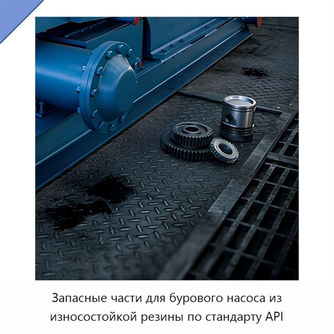 Запасные части для бурового насоса из износостойкой резины по стандарту API