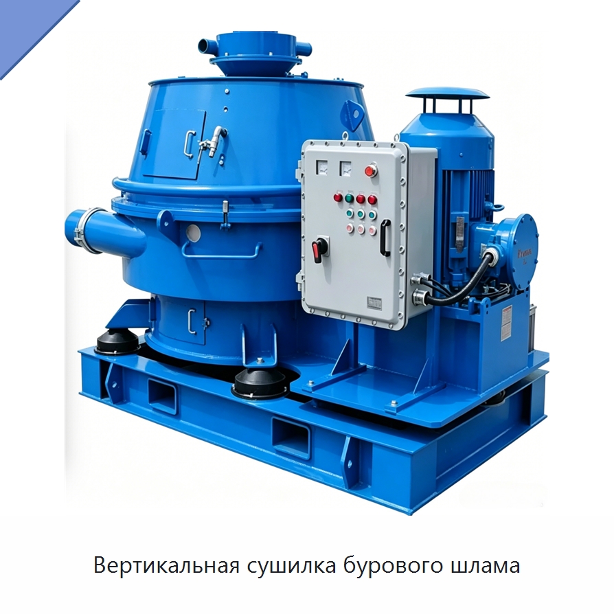 Вертикальная сушилка бурового шлама — Нефтепромысловое оборудование