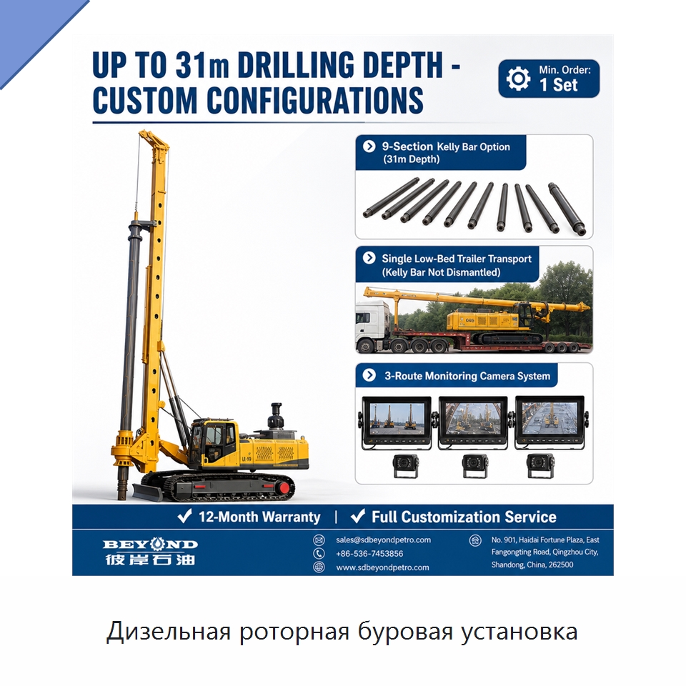 Дизельная роторная буровая установка — Горнодобывающее оборудование