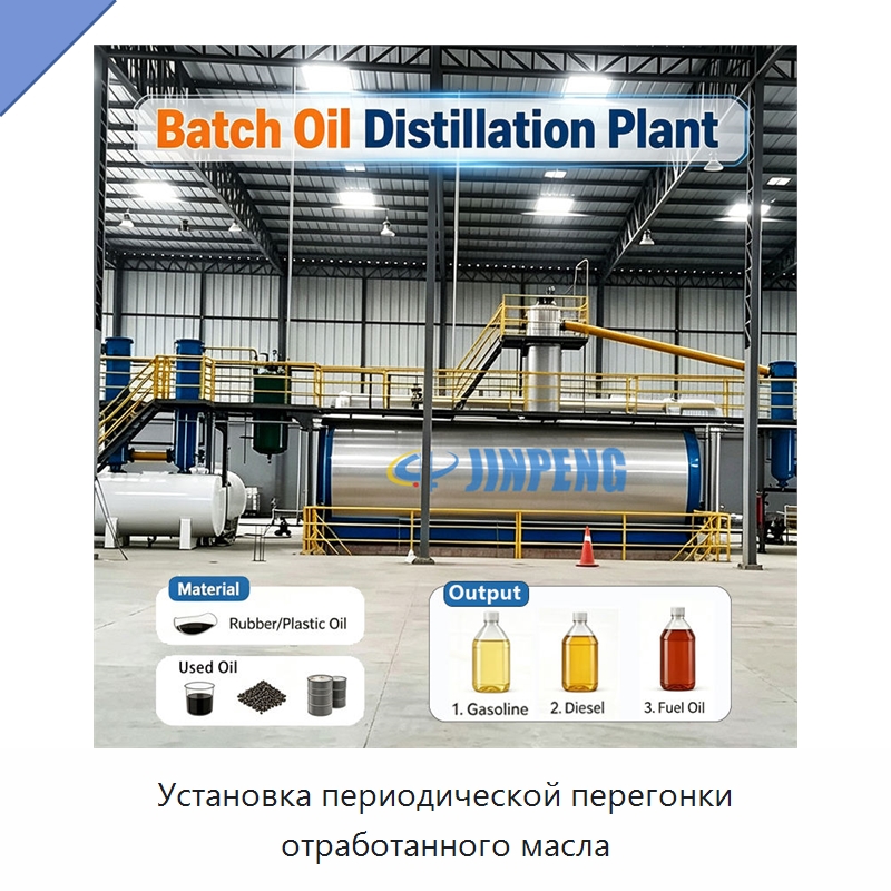 Установка периодической перегонки отработанного масла — Фильтрационное оборудование