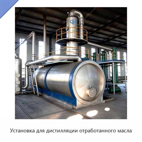 Установка для дистилляции отработанного масла