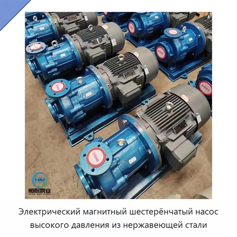 Электрический магнитный шестерёнчатый насос высокого давления из нержавеющей стали