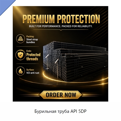 Бурильная труба API 5DP