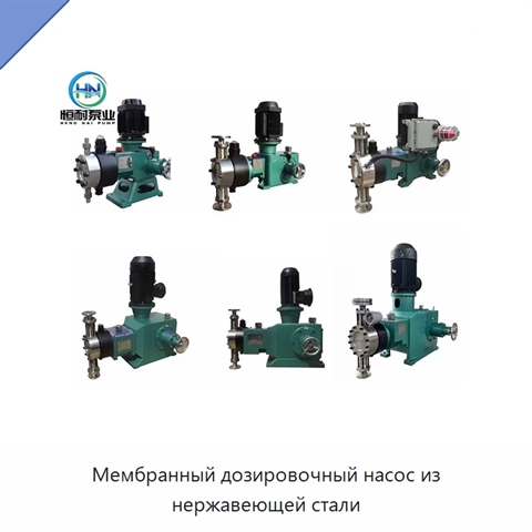 Мембранный дозировочный насос из нержавеющей стали