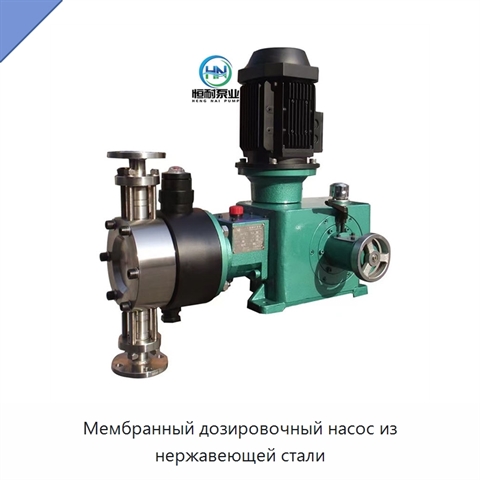 Мембранный дозировочный насос из нержавеющей стали