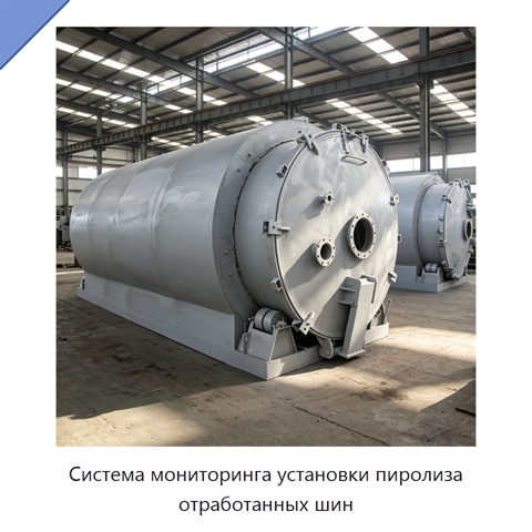 Система мониторинга установки пиролиза отработанных шин