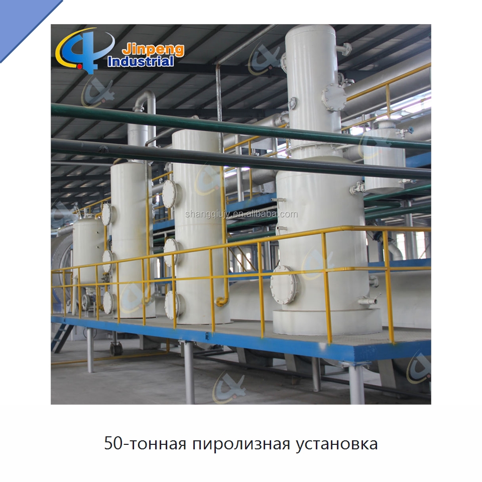 50-тонная пиролизная установка — Оборудование для переработки резины