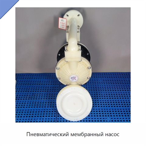 Пневматический мембранный насос