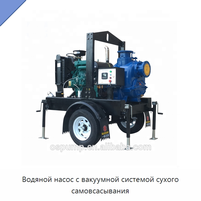 Водяной насос с вакуумной системой сухого самовсасывания — Насосы