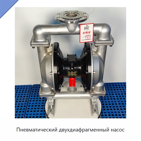 Пневматический двухдиафрагменный насос