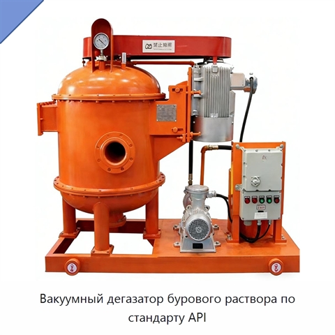 Вакуумный дегазатор бурового раствора по стандарту API