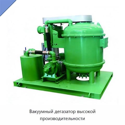 Вакуумный дегазатор высокой производительности