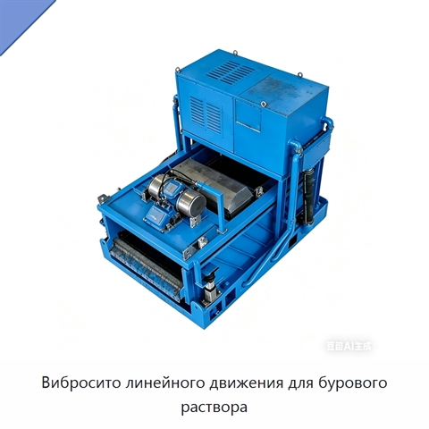 Вибросито линейного движения для бурового раствора
