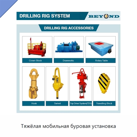 Тяжёлая мобильная буровая установка