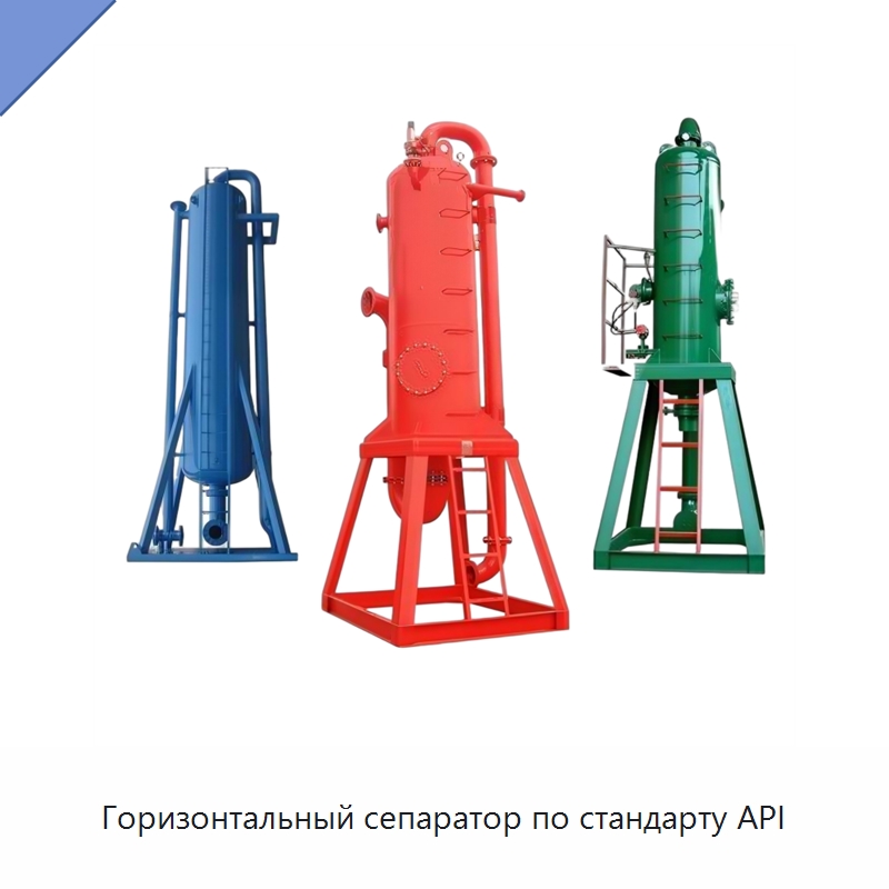 Горизонтальный сепаратор по стандарту API — Оборудование для разделения