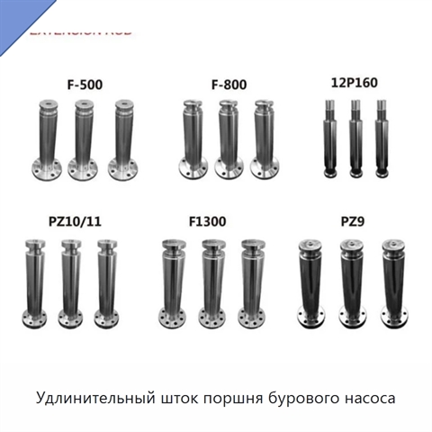 Удлинительный шток поршня бурового насоса