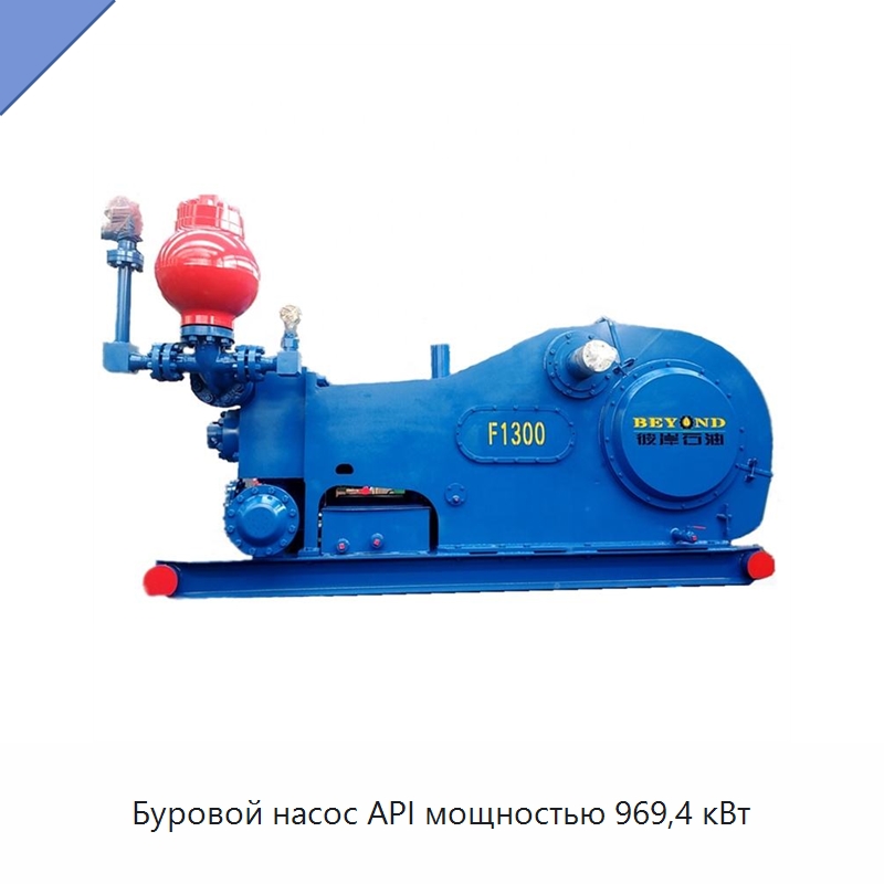 Буровой насос API мощностью 969,4 кВт — Нефтепромысловое оборудование