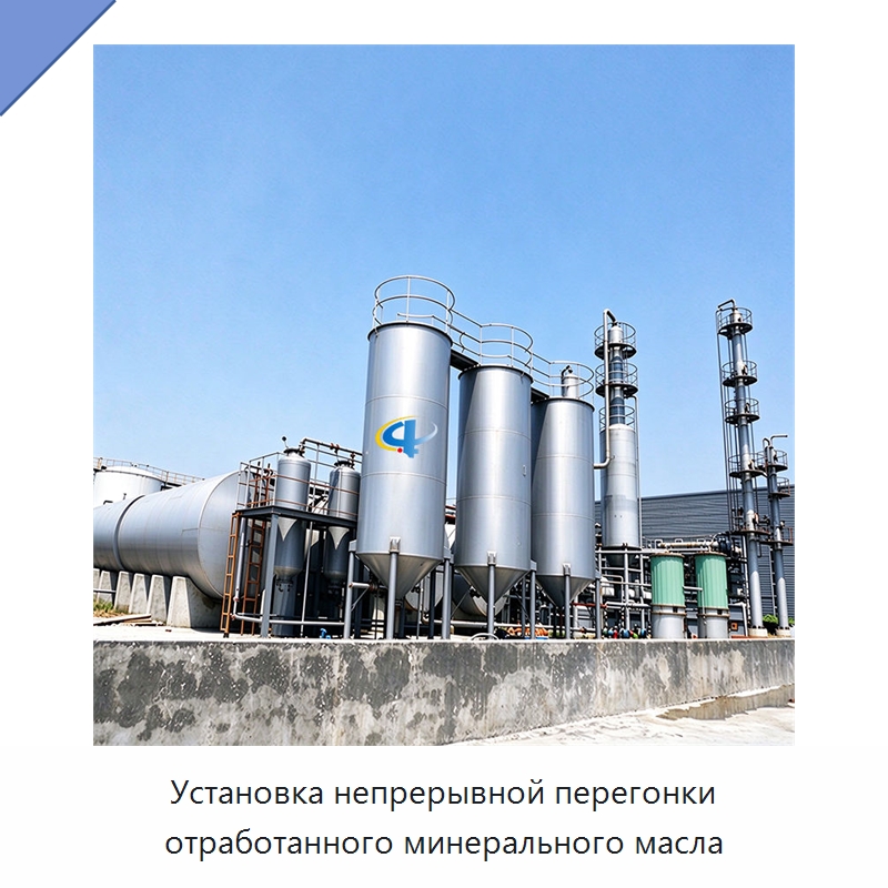 Установка непрерывной перегонки отработанного минерального масла — Фильтрационное оборудование